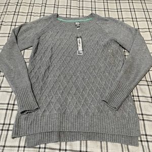 NWT JCP gray‎ Wool sweater M
